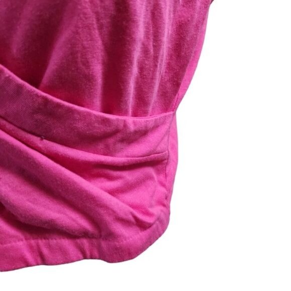 Vintage Idioms Medium Summer Pink Cropped Top Shirt - Picture 3 of 5